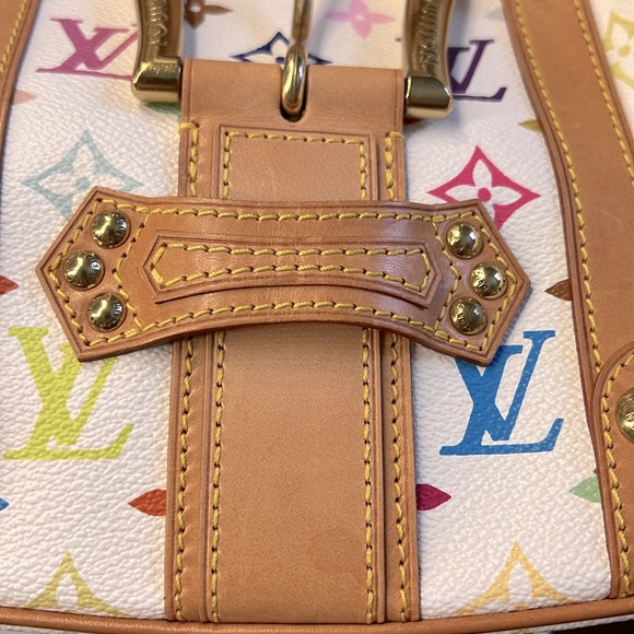 LOUIS VUITTON Murakami White Multicolor Theda GM Bag Limited edition - Picture 9 of 16